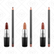 MAC Cosmetics Lip Duos in Dark Nudes, $29 each